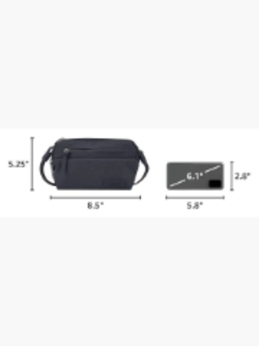 Anti-Theft Convertible Small Crossbody Bag with RFID Protection